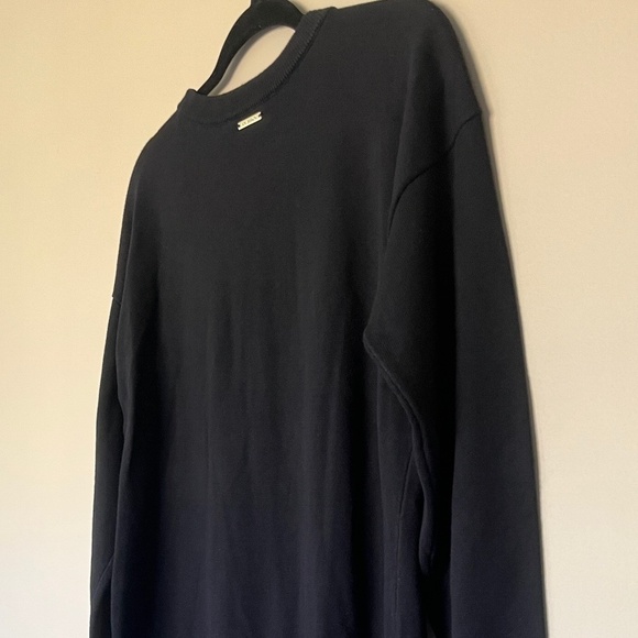 Michael Michael KORS Black Sweater Dress with Chain - Picture 7 of 8